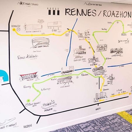 Ibis Budget Rennes Rte Lorient Kültér fotó